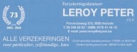 Leroy Peter, Alle verzekeringen, Herzele
